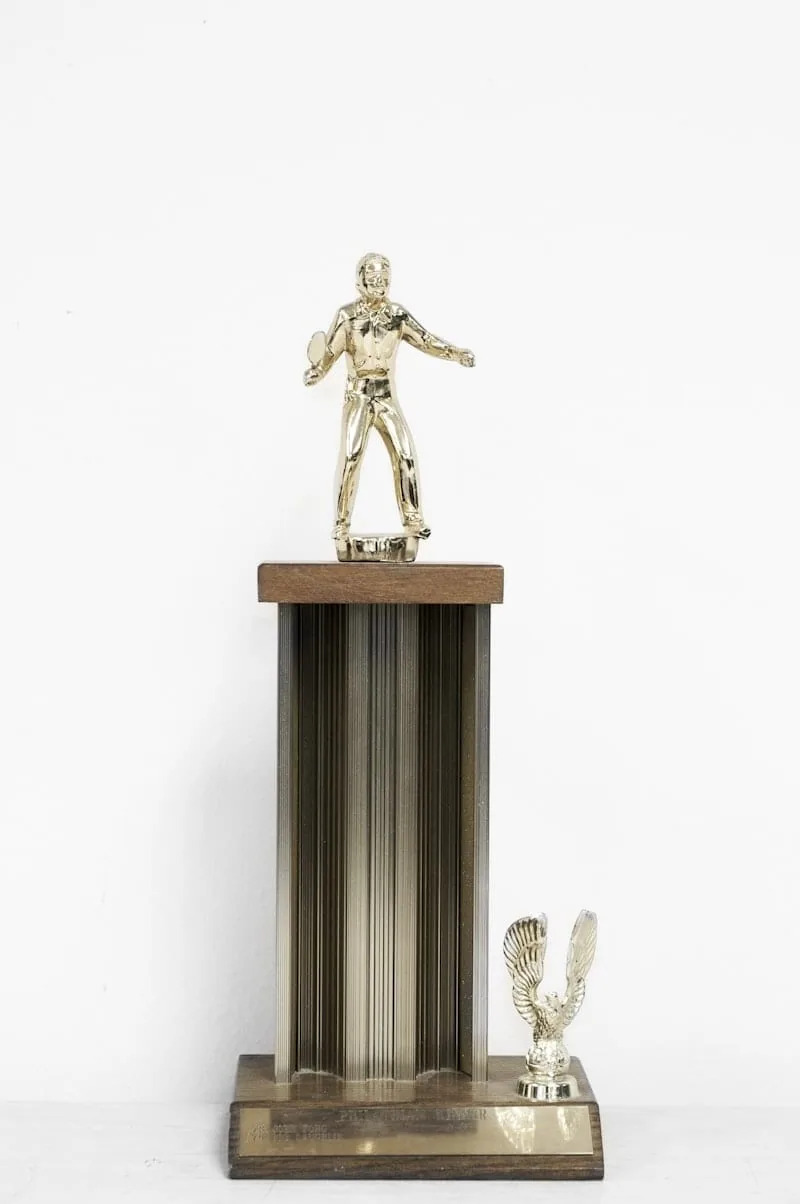 Tennis championship trophy